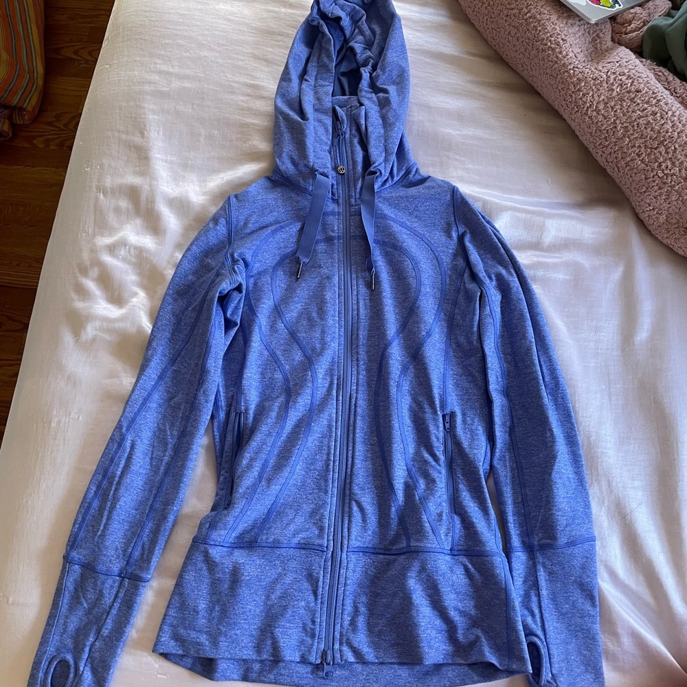 Lululemon Blue Zip up jacket size 4